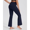 image:imageStelle Fleece Lined Leggings with Pockets for Women High Waisted Yoga PantsNavy