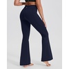 image:imageStelle Fleece Lined Leggings with Pockets for Women High Waisted Yoga PantsNavy