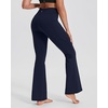 image:imageStelle Fleece Lined Leggings with Pockets for Women High Waisted Yoga PantsNavy