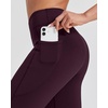 image:imageStelle Fleece Lined Leggings with Pockets for Women High Waisted Yoga PantsPlum