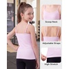 image:imageStelle Girls Cami Tank Tops Adjustable Straps Camisole Undershirt 513YPetal Pink