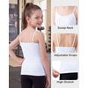 image:imageStelle Girls Cami Tank Tops Adjustable Straps Camisole Undershirt 513YWhite