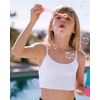 image:imageStelle Girls Sports Bra Seamless Training Bras Cami Crop TopWhite