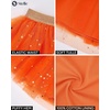 image:imageStelle Tutu for Girls Skirt Layered Tulle Ballet Princess Birthday OutfitOrange