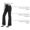 image:imageStelle Womens Bootcut Stretch Dress Work Pants Slacks with Pockets Pull On