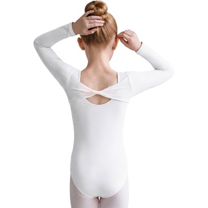 image:imageStelle Dance Leotards for Girls Long Sleeve Gymnastics Outfits 214YWhite