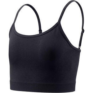 image:imageStelle Girls Sports Bra Seamless Training Bras Cami Crop TopBlack