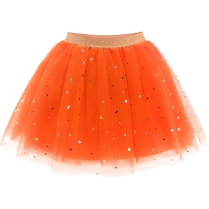 image:imageStelle Tutu for Girls Skirt Layered Tulle Ballet Princess Birthday OutfitOrange