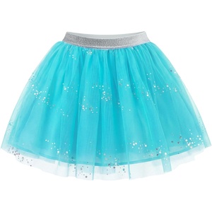 image:imageStelle Tutu for Girls Skirt Layered Tulle Ballet Princess Birthday OutfitPool Blue