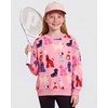 image:imageStelle Girls Crewneck Sweatshirt Kids Cute Dog Print Long Sleeve ShirtsPuppy Paradepink