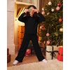 image:imageStelle Girls Waffle Knit Hoodie and Sweatpants 2 Piece Outfits 515 YBlack