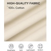 image:imageStelle Womens Cotton VNeck T Shirt Short Sleeve Basic Tees Casual TopsWhite Beige