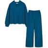 image:imageStelle Girls Waffle Knit Hoodie and Sweatpants 2 Piece Outfits 515 YNavy
