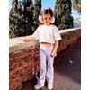 image:imageStelle Girls Flare Leggings High Waisted for Dance Yoga School Daily WearLavender