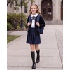 image:imageStelle Girls Knee High Socks Cotton School Uniform Dress Long Sock 3 Pairs3black