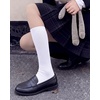 image:imageStelle Girls Knee High Socks Cotton School Uniform Dress Long Sock 3 Pairs3true White