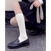 image:imageStelle Girls Knee High Socks Cotton School Uniform Dress Long Sock 3 Pairs3white