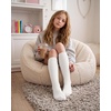 image:imageStelle Girls Knee High Socks Cotton School Uniform Dress Long Sock 3 PairsBlackwhitemidnight Blue