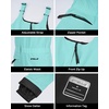 image:imageStelle Girls Waterproof Insulated Snow Bibs Aqua 1011 Years