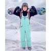 image:imageStelle Girls Waterproof Insulated Snow Bibs Aqua 1011 Years