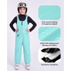 image:imageStelle Girls Waterproof Insulated Snow Ski Bibs 515 YAqua
