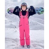 image:imageStelle Girls Waterproof Insulated Snow Ski Bibs 515 YDreamhouse Pink