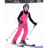 image:imageStelle Girls Waterproof Insulated Snow Ski Bibs 515 YDreamhouse Pink