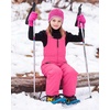 image:imageStelle Girls Waterproof Insulated Snow Ski Bibs 515 YDreamhouse Pink