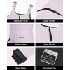 image:imageStelle Girls Waterproof Insulated Snow Ski Bibs 515 YLavender