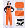 image:imageStelle Girls Waterproof Insulated Snow Ski Bibs 515 YOrange