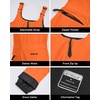 image:imageStelle Girls Waterproof Insulated Snow Ski Bibs 515 YOrange