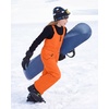 image:imageStelle Girls Waterproof Insulated Snow Ski Bibs 515 YOrange