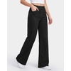 image:imageStelle Womens High Waisted Stretch Wide Leg JeansBlack