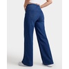 image:imageStelle Womens High Waisted Stretch Wide Leg JeansDark Wash