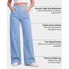 image:imageStelle Womens High Waisted Stretch Wide Leg JeansMedium Wash