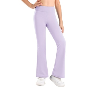 image:imageStelle Girls Flare Leggings High Waisted for Dance Yoga School Daily WearLavender