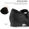 image:imageStelle Tap Dance Shoes for GirlsAblack Giltter